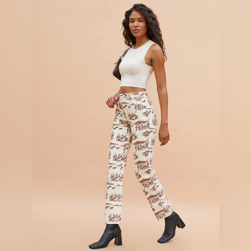 Reformation Sonora High Rise Straight Jeans